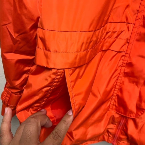 Sam Edelman Orange Utility Jacket with Hood - Picture 6 of 12
